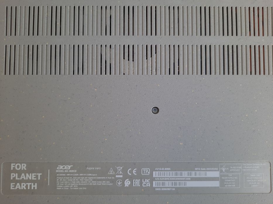 Laptop ACER Aspire Vero AV15-52-50MA Intel Core I5-1235u