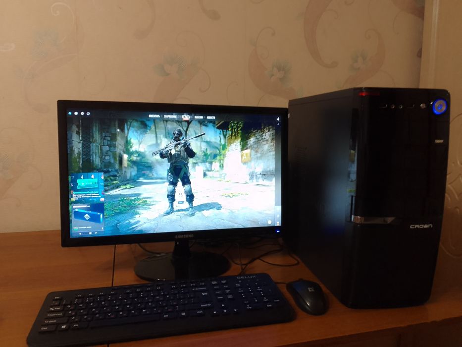 Компьютер в комплекте.