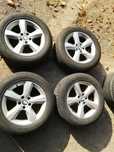 Jante bmw x5 5x120 R18 8,5j et46 anvelope iarna 255 55 R18 continental