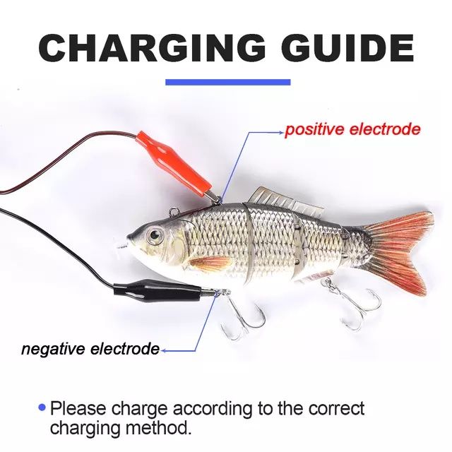 Электрическая рыбка робот приманка