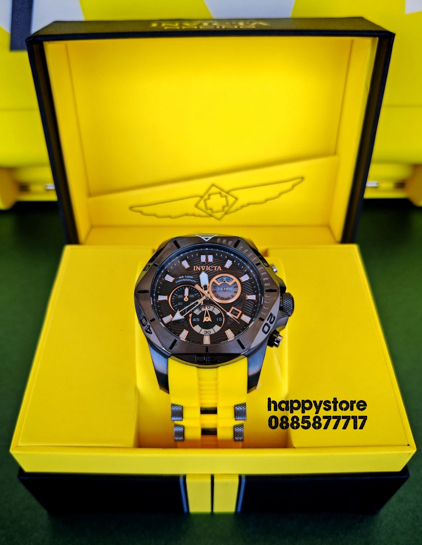 INVICTA Hexagon 50 mm, Инвикта нов ръчен часовник