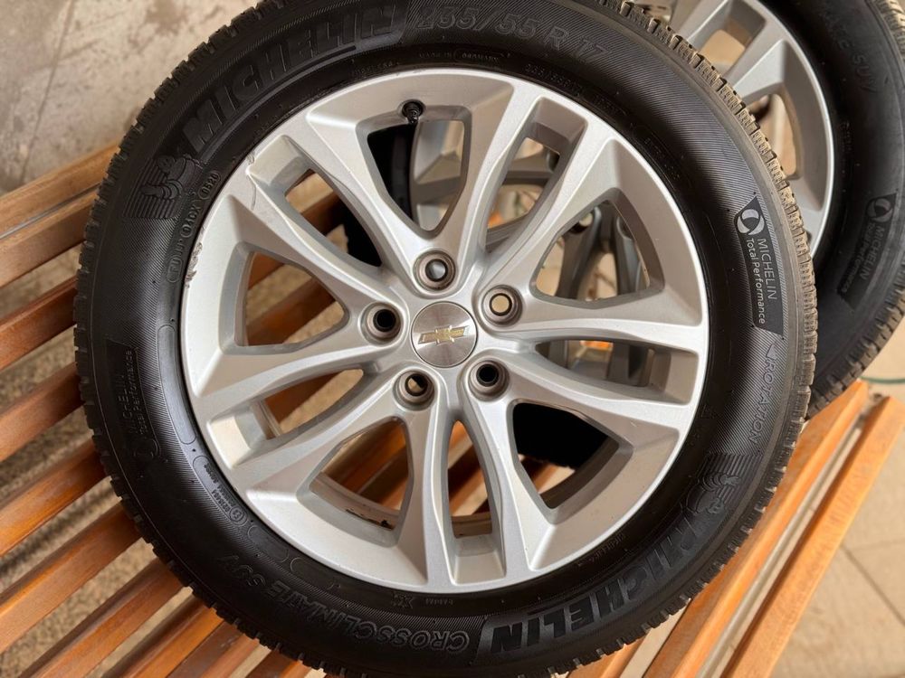 Michelin Cross climate  продаётся оригинал диски от малибу 2.4