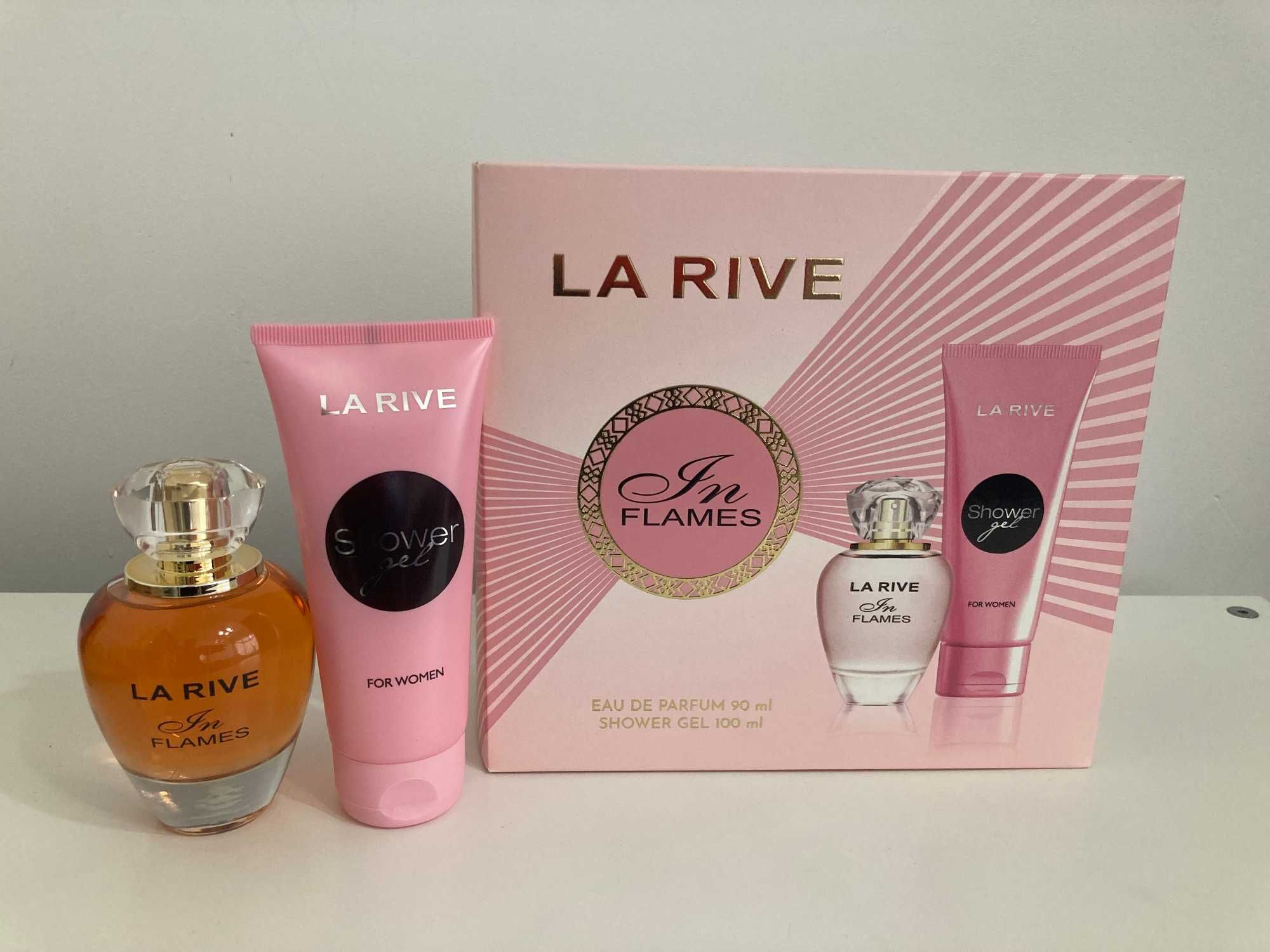 LA RIVE IN FLAMES Комплект Парфюмна вода, 90 мл и Душ-гел, 100 мл