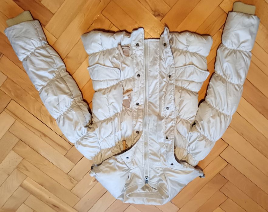 Топло сиво дамско яке