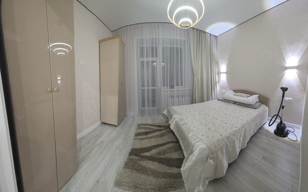 2х комнатная квартира, в центре города, новый дом с мебелью