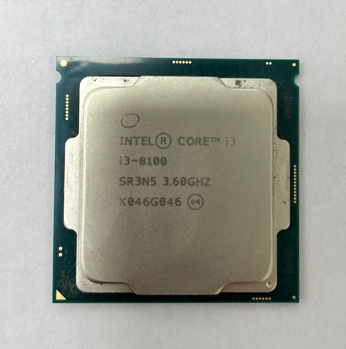 Процессор core i3-8100