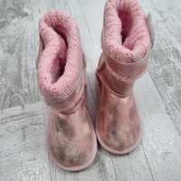 Cizme tip UGG Frozen fetite