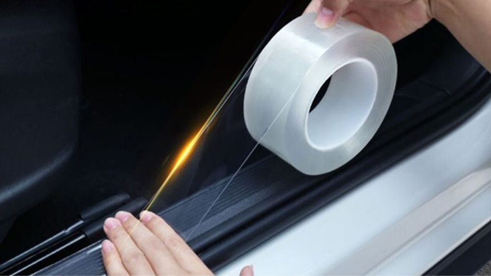 Пленка для порогов ,защитная ,Бронепленка