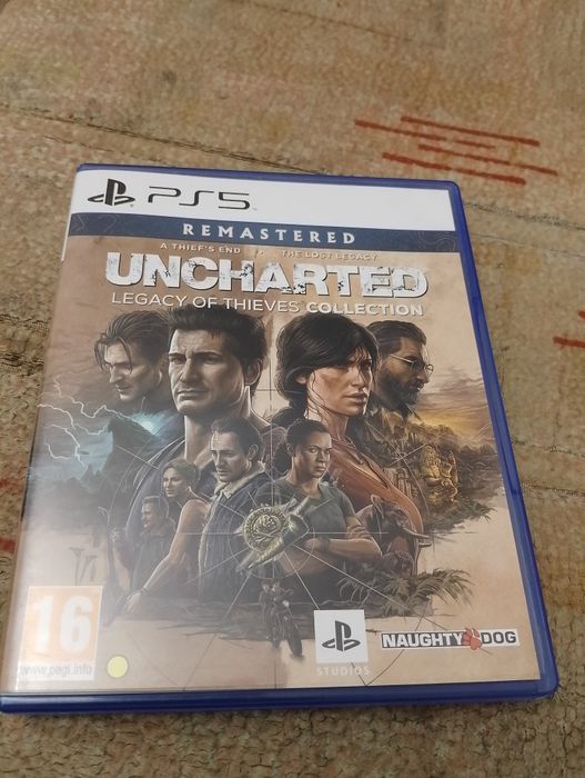 Uncharted Legacy of Thieves Remastered на русском языке ps 5
