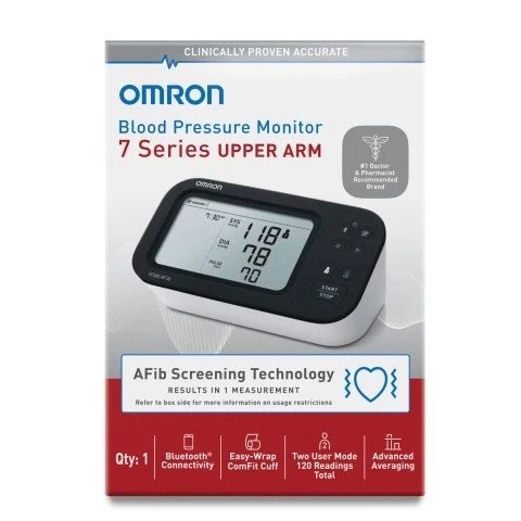 Omron 7 series из США Afib технология тонометр, омрон