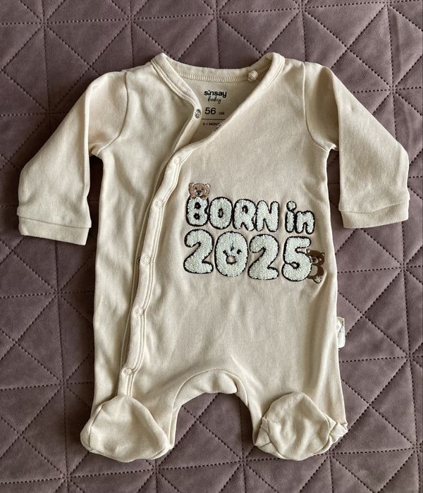 Бебешки космонавти (Angel baby / H&M) и ромпър - размер 56 см