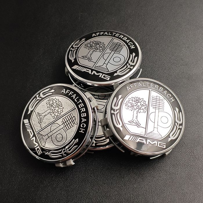 MERCEDES-BENZ AMG- set 4 capace pentru jante aliaj