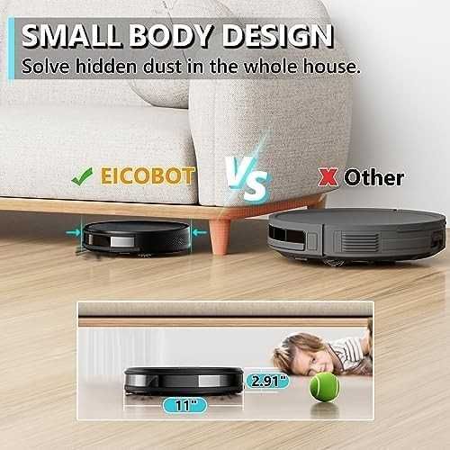 Aspirator robot EICOBOT, aspirație puternică