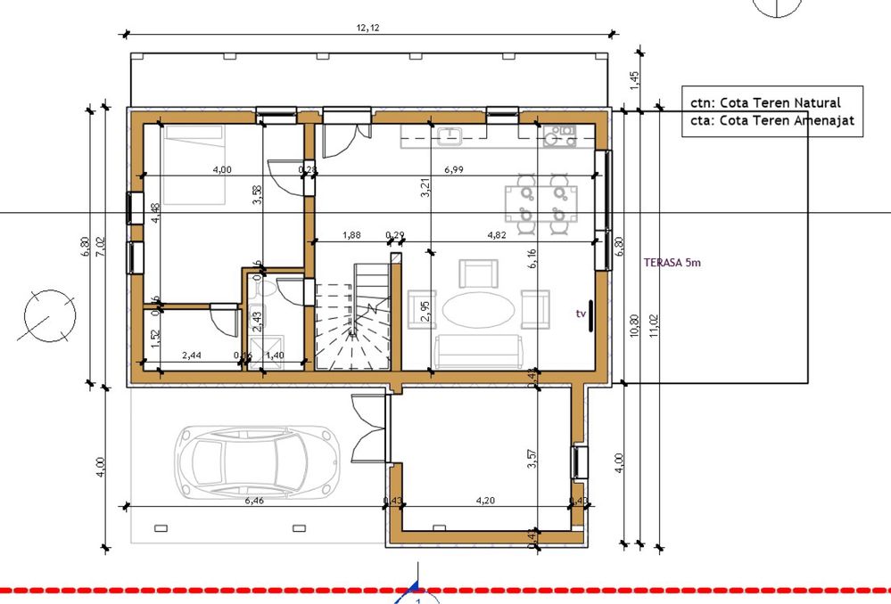 Proiect casa cu teren 900 mp