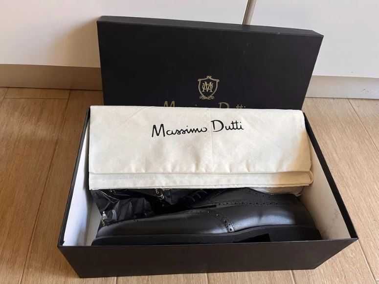 Кожени обувки Massimo Dutti