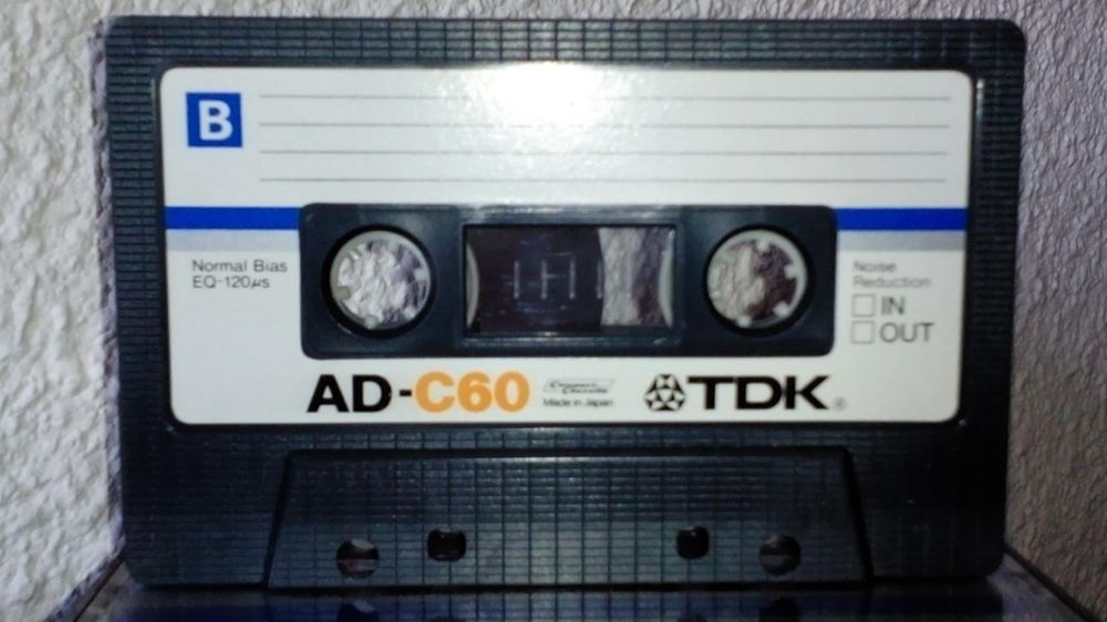 TDK AD 60 min vintage audio.