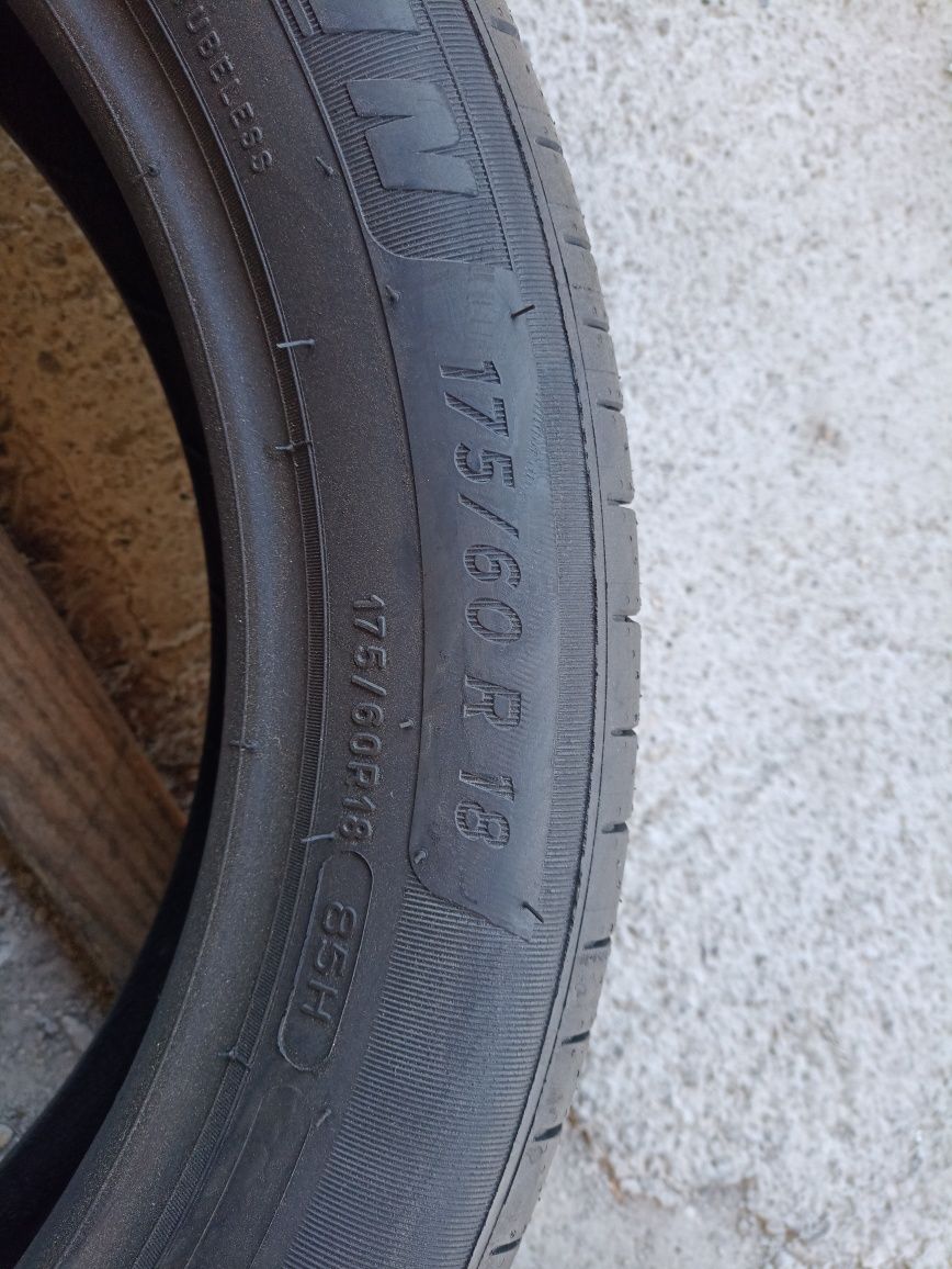 4 anvelope ca si noi Michelin 175/60 R18 dot 0623