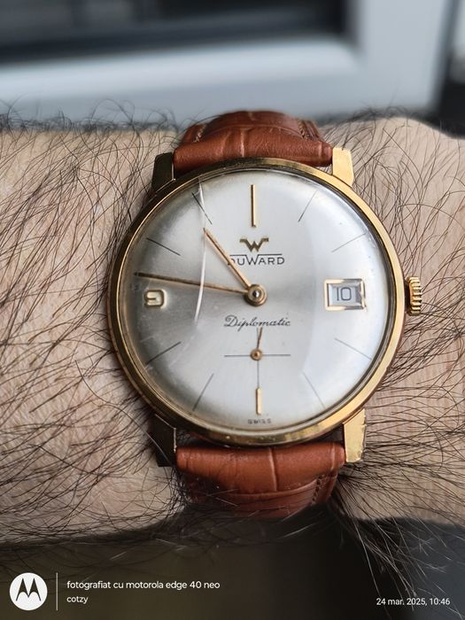 Ceas DUWARD Diplomatic ( nu Tissot Omega Certina Longines Atlantic