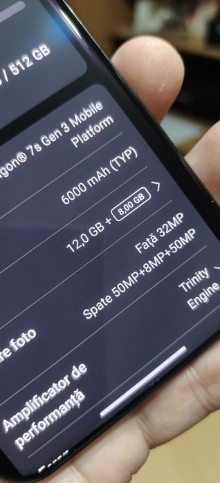 Realme 14 Pro+ 12/512 Gri / Nou