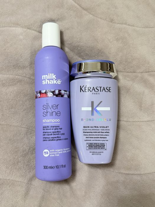 Шампоани Kerastase и Milk Shake за неутрализиране на топлите нюанси