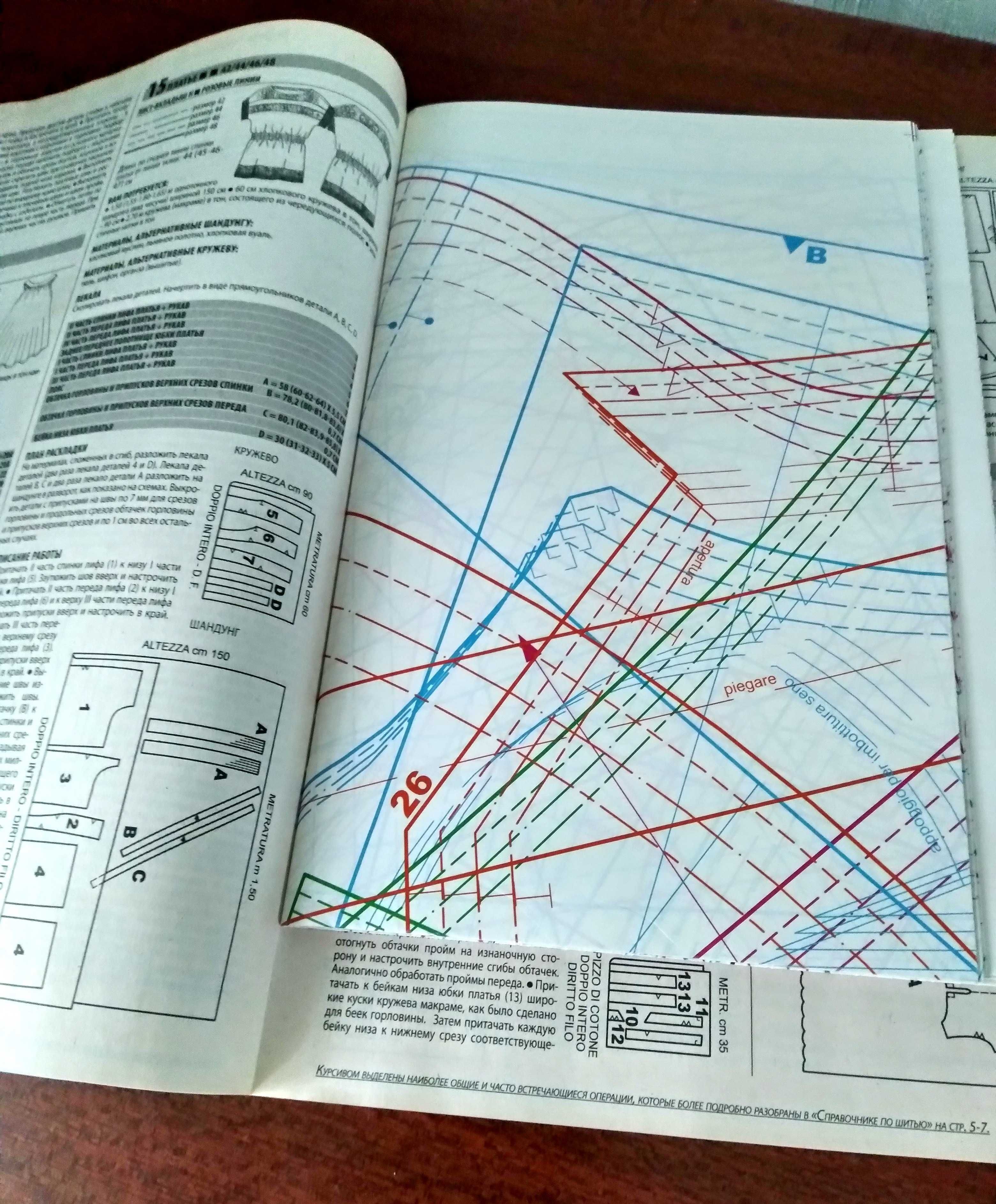 Журналы по шитью с выкройками продам