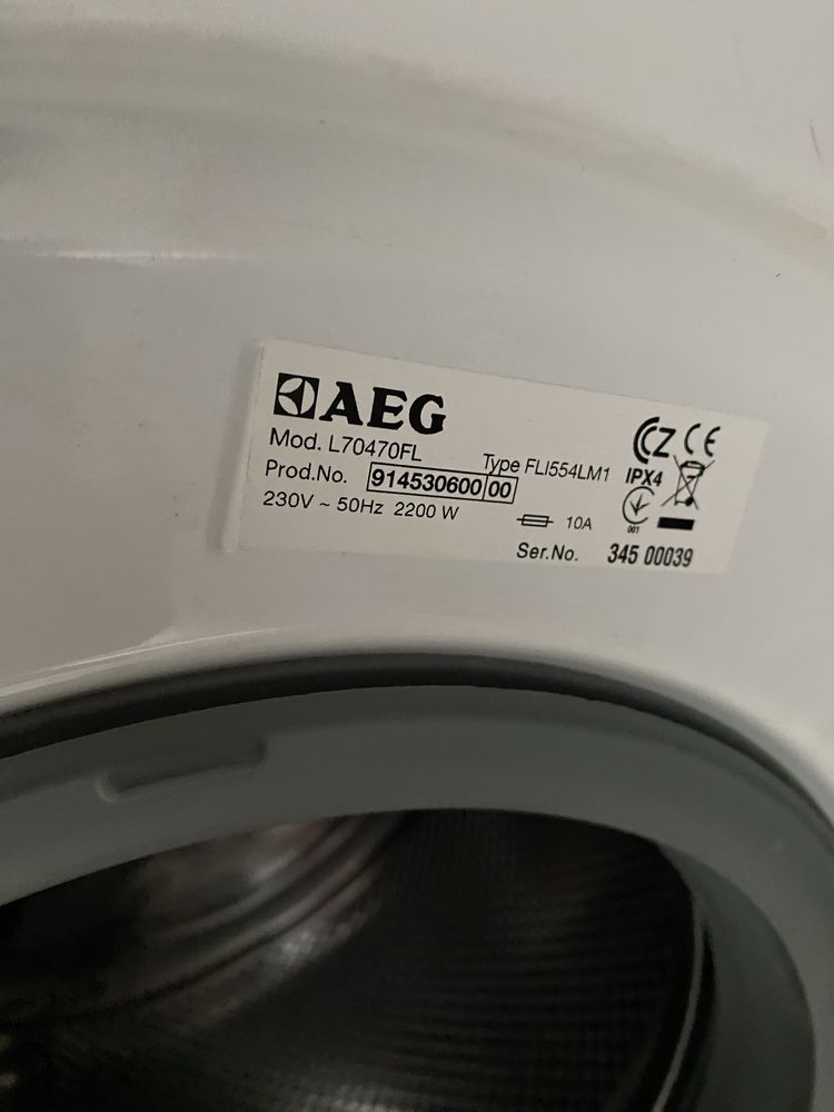 Пералня AEG model L70470FL за части