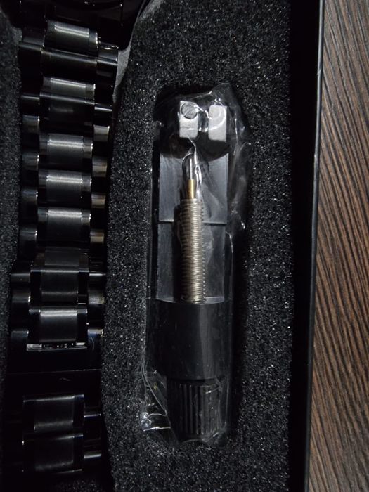 Orsga ceas barbati negru