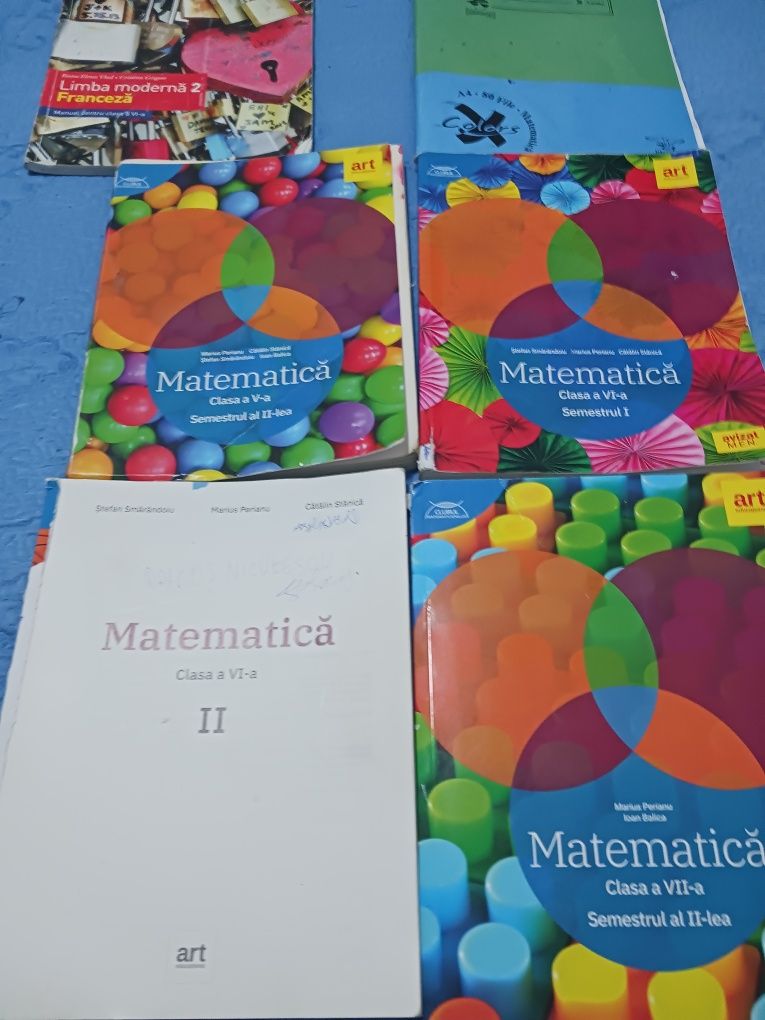 Vând culegeri de matematică 5-8