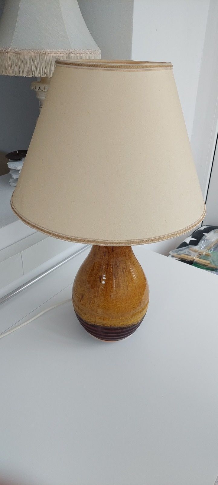 Lampa veioza vintage colectie ceramica Danemarca 1960