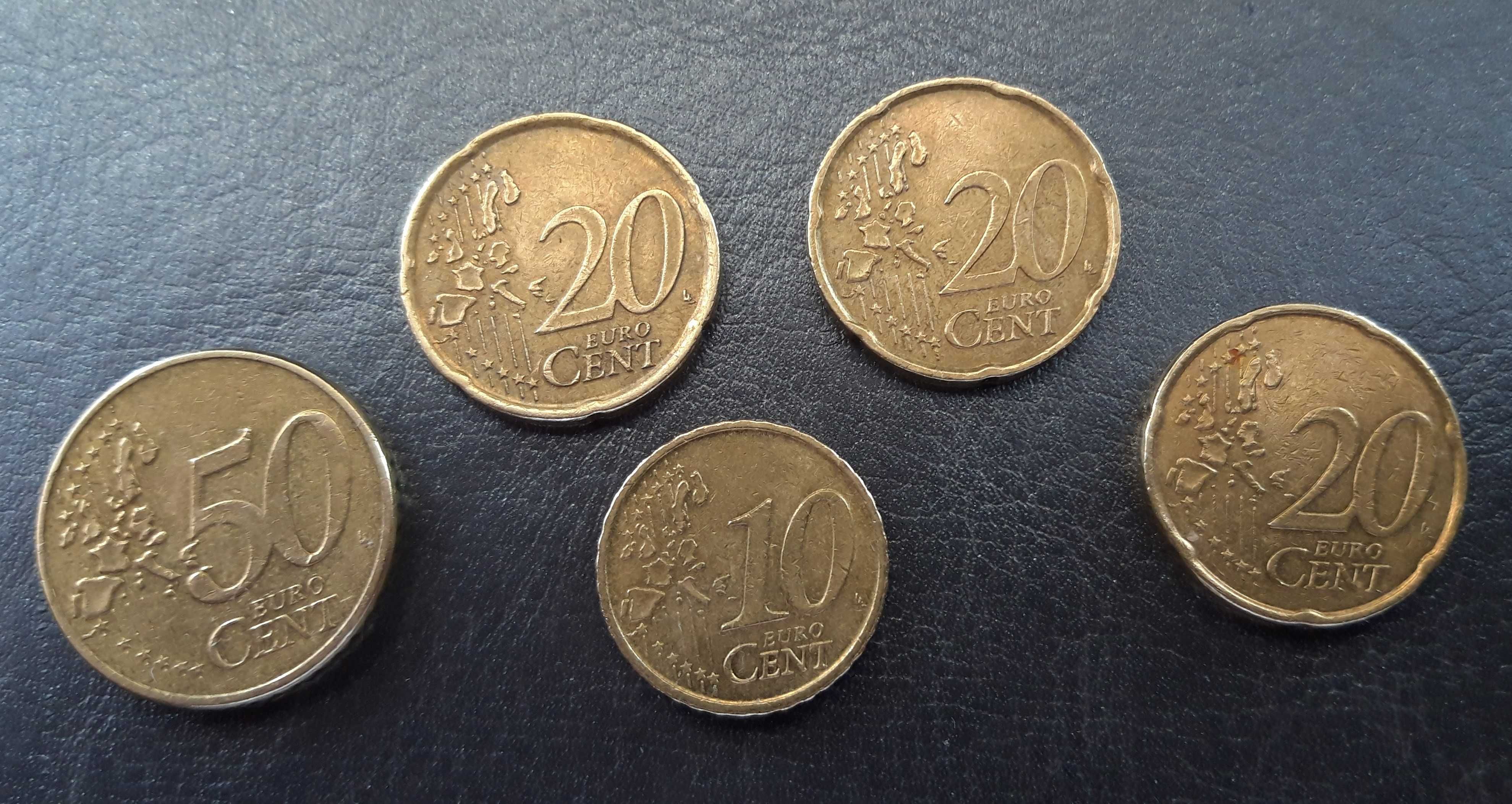 Colectie monede vechi eurocenti 1999-2002