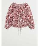 Bluza Mango bumbac imprimat marimea M