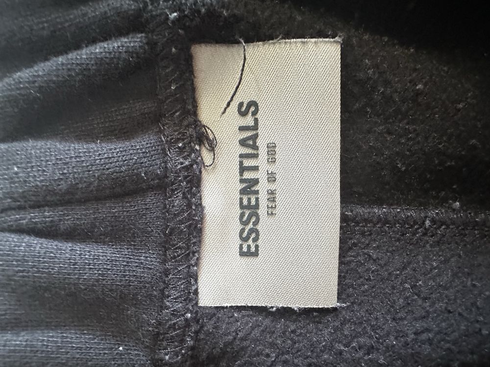 essentials shorts black. Размер L