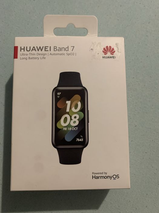 Bratara fitness HUAWEI Band 7, Android/iOS, silicon, Graphite Black