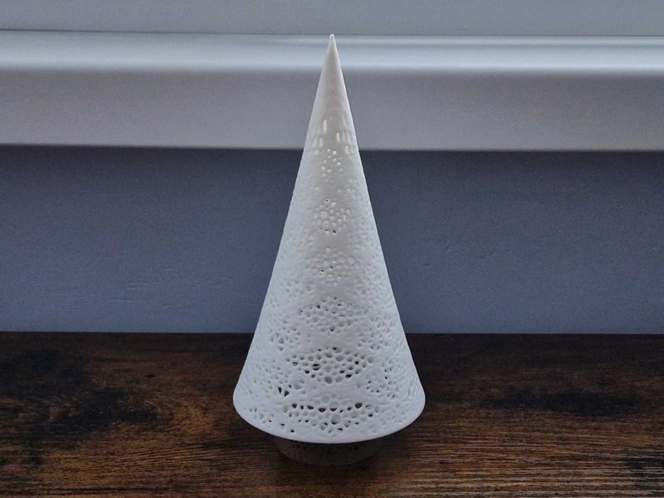 Светещи елхички, Коледна декорация, 3D принтирани с LED лампичка