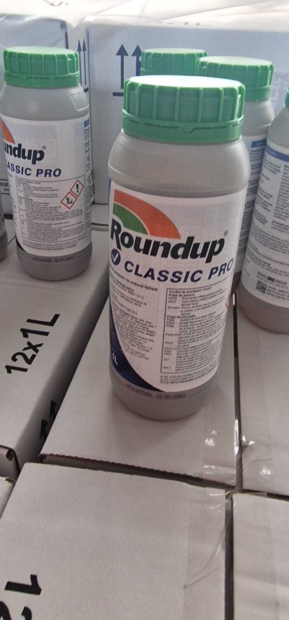 Erbicid Total Roundup CLASSIC PRO 1L,  Roundup CLASSIC PRO 20L