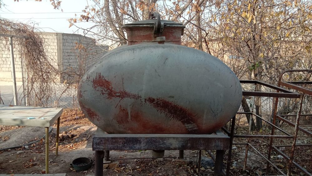 Алюминиевая бочка