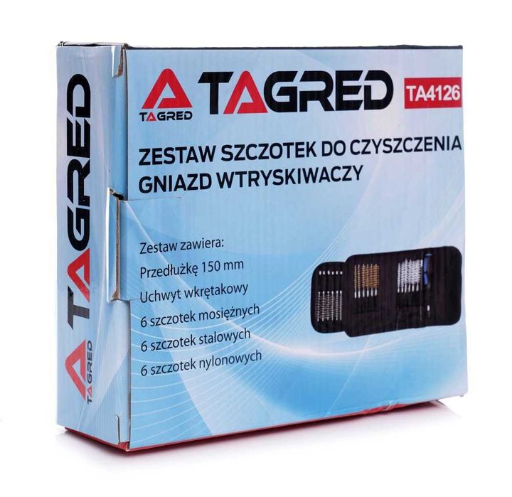 Trusa perii curatare canale injectoare bujii 21 piese (TA4126)