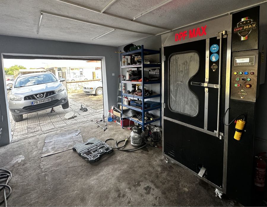 Машинно почистване на DPF FAP и катализатори