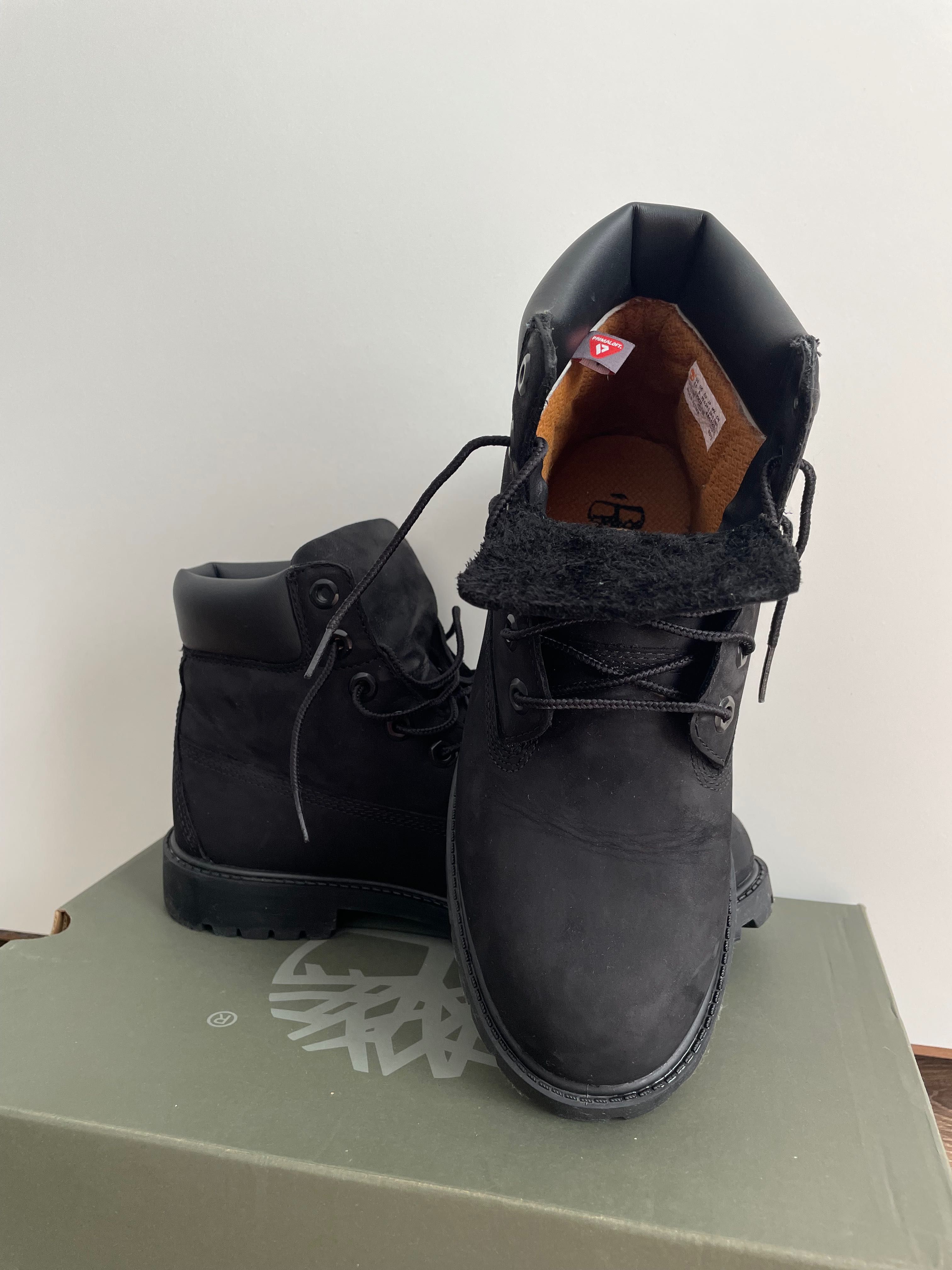 Bocanci de piele Timberland