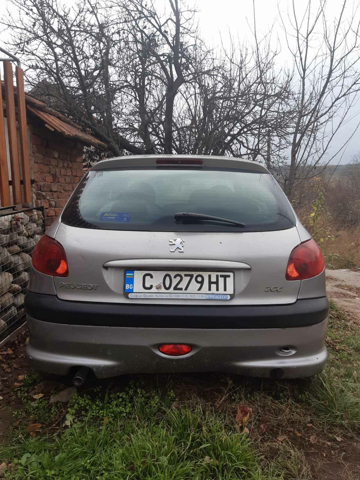 Peugeot 206 1.4(SOHC) бензин 2003г. на части