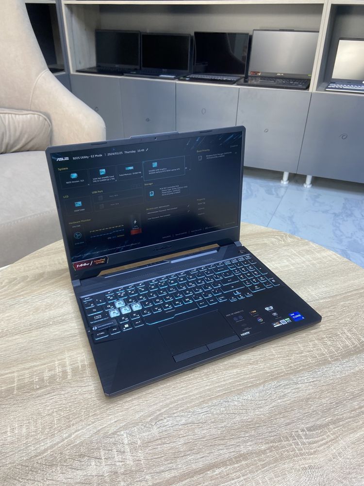 Игровой ноутбук ASUS TuF Gaming | Core i5-11400H | 16G | RTX3050 | 512