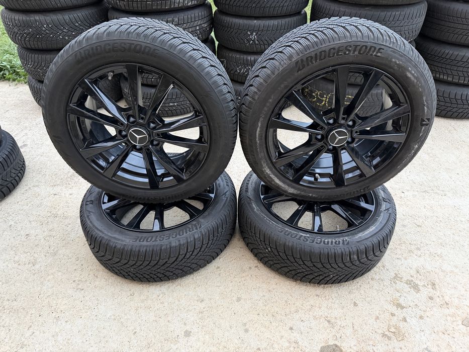 Jante aliaj 17” + cauciucuri iarnă 205/55 R17 Bridgestone