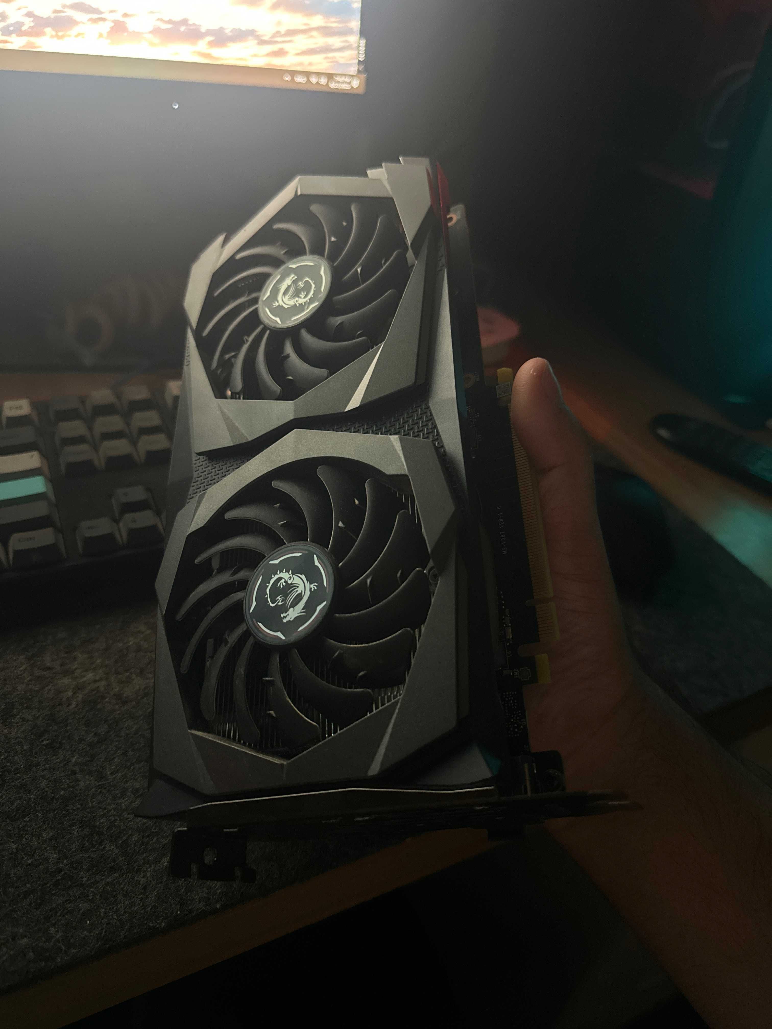 NVIDIA GeForce GTX 1650 MSI video kartasi