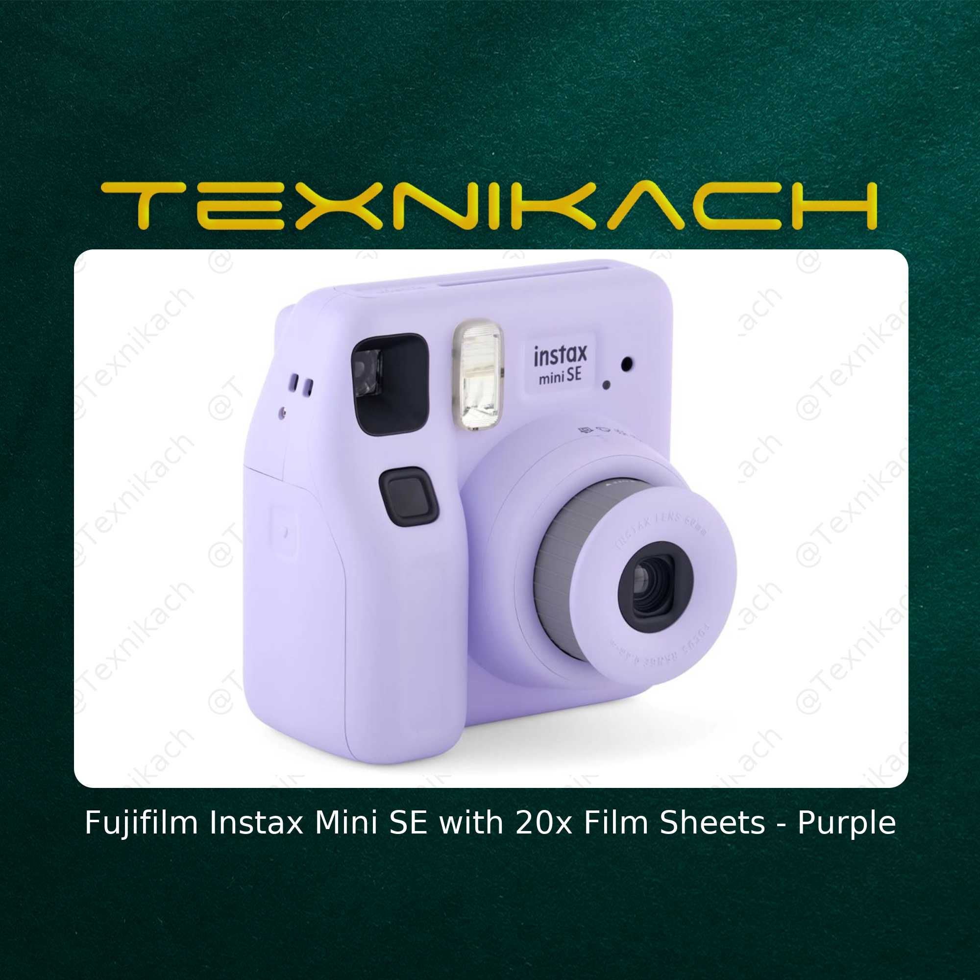 Fujifilm Instax Mini SE with 20x Film Sheets  Доставка Бесплатно