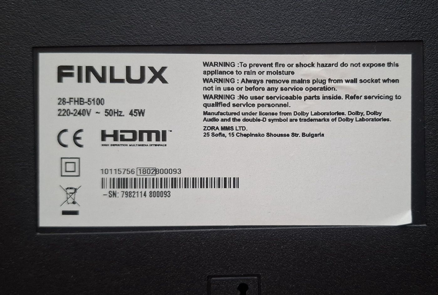 FINLUX 28-FHB-5100