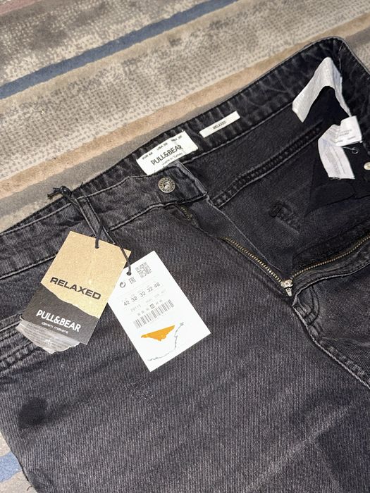 Vand blugi negri PULL&Bear model Boy friend 42 M-L