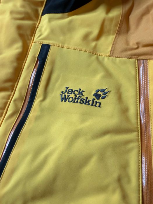 Ски яке Jack Wolfskin XLL - гъши пух + TEXAPORE, неползвано, жълто