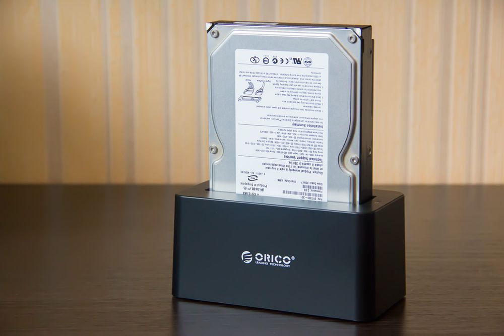 ORICO 2-Bay USB 3.0 Docking Station  быстро, удобно
