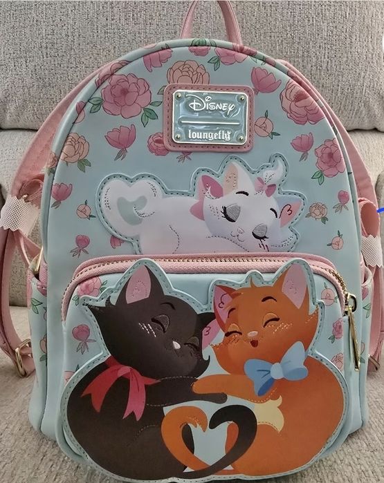 Оригинална раница Disney х Loungefly The Aristocrats Sleeping Kittens
