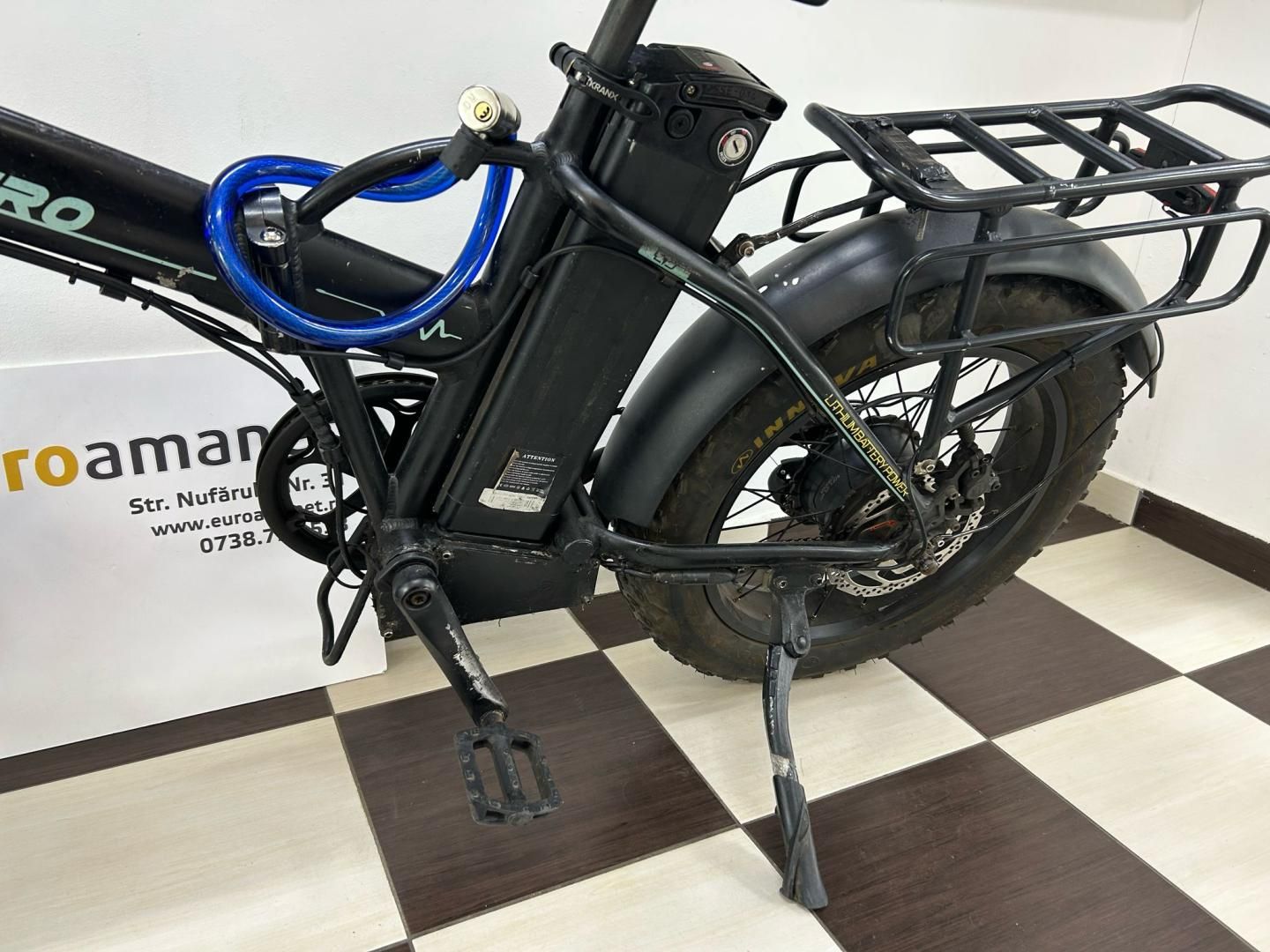 Bicicleta electrica ALLEGRO 768W Full Suspension E Bike -N-